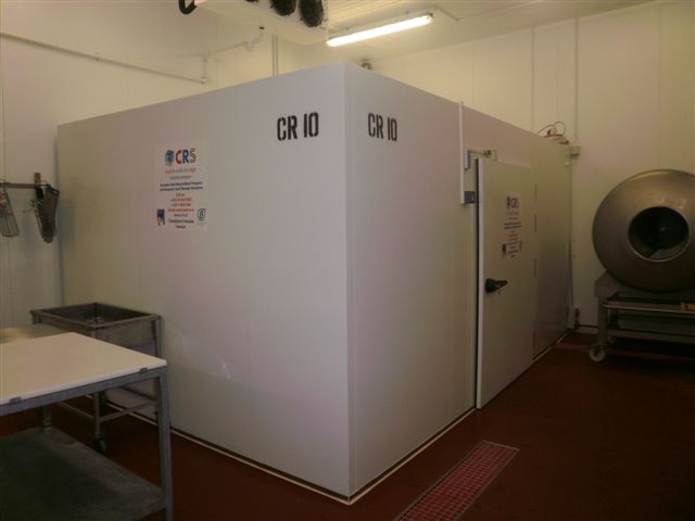 internal view of cold room