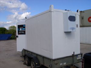 CRS Zanotti Refrigeration on Mini Mobile Cold Store